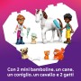 LEGO Friends 42696 Clinica Veterinaria per Animali con Stalla 2 Mini Bamboline Animali e Accessori