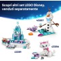 LEGO Disney Princess 43285 Il Magico Mini-Palazzo di Ariel Castello della Sirenetta con Micro-Bambolina e Sebastian e Flounder