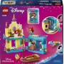 LEGO Disney Princess 43285 Il Magico Mini-Palazzo di Ariel Castello della Sirenetta con Micro-Bambolina e Sebastian e Flounder