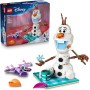 LEGO Disney Frozen 43287 Il Divertente Picnic di Olaf e Bruni Pupazzo di Neve con Coperta da Picnic e Accessori