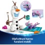 LEGO Disney Frozen 43287 Il Divertente Picnic di Olaf e Bruni Pupazzo di Neve con Coperta da Picnic e Accessori