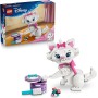 LEGO Disney 43286 Adorabile Minou de Gli Aristogatti Gatto con Fiocco in Tessuto e accessori