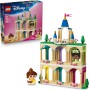 LEGO Disney Princess 43291 Mini-Belle e Mini-Tiana con Castello con 2 Mini Bamboline e Accessori