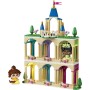 LEGO Disney Princess 43291 Mini-Belle e Mini-Tiana con Castello con 2 Mini Bamboline e Accessori