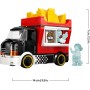 LEGO City 60488 Food Truck delle Patatine Camion con Negozio Rimovibile 2 Minifigure Accessori e Cibo