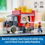 LEGO City 60488 Food Truck delle Patatine Camion con Negozio Rimovibile 2 Minifigure Accessori e Cibo