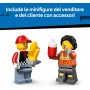 LEGO City 60488 Food Truck delle Patatine Camion con Negozio Rimovibile 2 Minifigure Accessori e Cibo