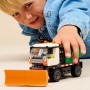 LEGO City 60490 Spazzaneve Modello di Camion con Minifigure Attrezzi e Funzione Spargisale