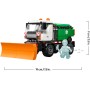 LEGO City 60490 Spazzaneve Modello di Camion con Minifigure Attrezzi e Funzione Spargisale