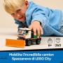 LEGO City 60490 Spazzaneve Modello di Camion con Minifigure Attrezzi e Funzione Spargisale