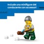 LEGO City 60490 Spazzaneve Modello di Camion con Minifigure Attrezzi e Funzione Spargisale