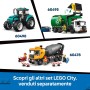 LEGO City 60490 Spazzaneve Modello di Camion con Minifigure Attrezzi e Funzione Spargisale