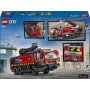 LEGO City 60499 Autopompa dell’Aeroporto Veicolo di Emergenza con 4 Minifigure di Vigili del Fuoco