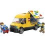 LEGO City 60500 Furgone  Veicolo di Camion per Consegne con 2 Minifigure Carrello e Accessori