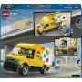 LEGO City 60500 Furgone  Veicolo di Camion per Consegne con 2 Minifigure Carrello e Accessori