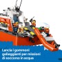 LEGO City 60504 Motoscafo di Soccorso ed Elicottero della Guardia Costiera con 5 Minifigure e un Cane