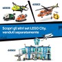 LEGO City 60504 Motoscafo di Soccorso ed Elicottero della Guardia Costiera con 5 Minifigure e un Cane