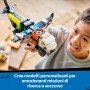 LEGO City 60505 Remix Aereo Camion di Servizio e Hovercraft 3in1 Modello Mix & Match con 3 Minifigure