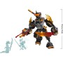 LEGO NINJAGO 71854 Mech della Missione di Cole e Drago Zane con 3 Minifigure e Spade