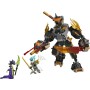 LEGO NINJAGO 71854 Mech della Missione di Cole e Drago Zane con 3 Minifigure e Spade