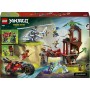 LEGO NINJAGO 71857 Battaglia alla Casa sull’Albero con Moto Elicottero 6 Minifigure e Spade