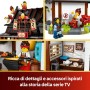 LEGO NINJAGO 71858 La Bottega delle Quattro Armi 15° Anniversario Casa Ninja con Minifigure e Carte Collezionabili