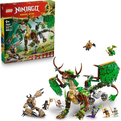 LEGO NINJAGO 71859 Drago della Vita con Action Figure di Drago Mini Monster Mech 8 Minifigure e Spade