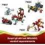 LEGO NINJAGO 71859 Drago della Vita con Action Figure di Drago Mini Monster Mech 8 Minifigure e Spade