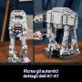 LEGO Star Wars 75440 AT-AT con Snowspeeder Supporto e Targhetta