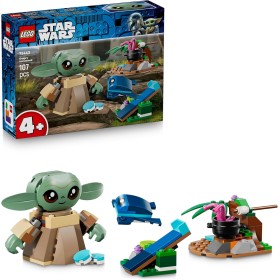 LEGO Star Wars 75443 La Casa di Grogu con Rana Sorgan Catapulta e Biscotti Blu