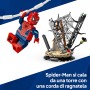 LEGO Marvel 76334 Battaglia Epica: Spider-Man vs. Sandman con 3 Minifigure e Cantiere Edile