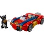 LEGO Marvel 76336 Auto di Spider-Man vs. Venomized Wolverine con Macchina 2 Minifigure e 2 Shooter a Molla