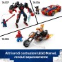 LEGO Marvel 76338 Battaglia Mech: Spider-Man vs. Doc Ock con 3 Minifigure Shooter e Corde-Ragnatela