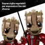 LEGO Marvel 76341 Groot in Tuta da Ravager Action Figure da Collezione per Supereroi
