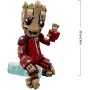 LEGO Marvel 76341 Groot in Tuta da Ravager Action Figure da Collezione per Supereroi
