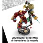 LEGO Marvel 76343 Battaglia Epica: Hulkbuster vs. The Hulk con 2 Action Figure e Minifigure di Iron Man