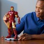LEGO Marvel 76344 Iron Man Mark 3 Edizione del Collezionista Action Figure Avengers con Minifigure e Reattore Arc