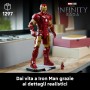 LEGO Marvel 76344 Iron Man Mark 3 Edizione del Collezionista Action Figure Avengers con Minifigure e Reattore Arc
