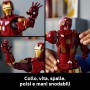 LEGO Marvel 76344 Iron Man Mark 3 Edizione del Collezionista Action Figure Avengers con Minifigure e Reattore Arc