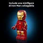 LEGO Marvel 76344 Iron Man Mark 3 Edizione del Collezionista Action Figure Avengers con Minifigure e Reattore Arc