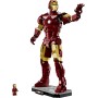 LEGO Marvel 76344 Iron Man Mark 3 Edizione del Collezionista Action Figure Avengers con Minifigure e Reattore Arc