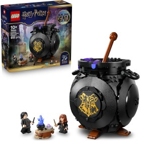 LEGO Harry Potter 76464 Calderone: Lezione di Pozioni Segrete Cameretta con Patronus e Minifigure di Hermione e Piton