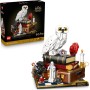 LEGO Harry Potter 76466 Pietra Filosofale Edizione del Collezionista con Scene del Film Edvige e 3 Minifigure