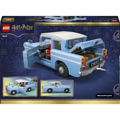 LEGO Harry Potter 76470 Ford Anglia Volante Incantata Modellino Ford Anglia con Personaggi di Harry e Ron e Figura di Edvige