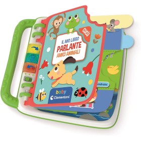 Clementoni 17550 Libro Parlante Amici Animali Educativo per Imparare Numeri Colori Forme
