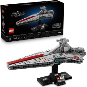 LEGO Star Wars 75441 Attack Cruiser Classe Venator con Astronave della Repubblica