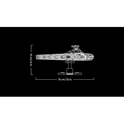 LEGO Star Wars 75441 Attack Cruiser Classe Venator con Astronave della Repubblica