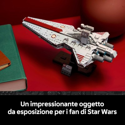 LEGO Star Wars 75441 Attack Cruiser Classe Venator con Astronave della Repubblica