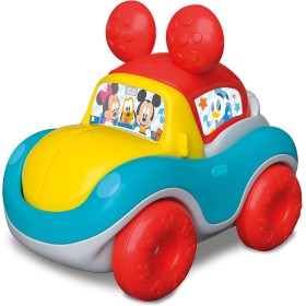 Clementoni 17722 Disney Baby Puzzle Car Macchinina con 4 Pezzi da Assemblare per Stimolare Logica e Manualità