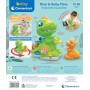 Clementoni 17953 Dino e Baby Dino Dinosauri Interattivi Parlanti per Lo Sviluppo Emotivo Motorio e Cognitivo